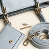 Luxury Textured Ladies Handbag With Matching Pouch ZTS-CR-152