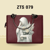 Canvas bag Chic Floral Hijabi Printed Bag ZTS-CR-079
