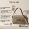 Classic Saddle Bag with Buckle Closure ZTS-CR-087