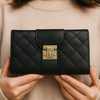 Elegant Pista Green Quilted Handbag ZTS-CR-091