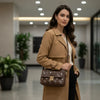 Crossbody Bag with Floral Pattern  and handbag for women ZTS-CR-086