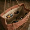 Large Quilted Ladies Shoulder Bag Gold Chain ZTS-CR-167
