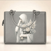 Canvas bag Chic Floral Hijabi Printed Bag ZTS-CR-079