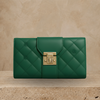 Elegant Pista Green Quilted Handbag ZTS-CR-091