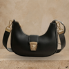 Crossbody Bag with Gold-Tone Lock | Trendy & Casual ZTS-CR-170