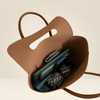 Shoulder Bag,  Premium Tan Vegan ladies handbag (ZTS-CR-066)
