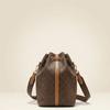 Multi Textured Ladies Tote Circular Monogram Bag ZTS-CR-139