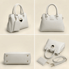 Luxury Smooth Ladies hand Bag With mini Pouch ZTS-CR-155
